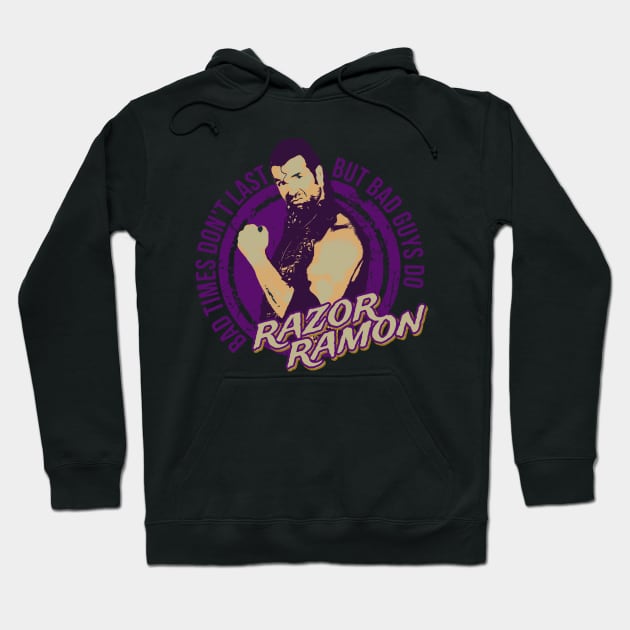 scott hall - razor ramon Hoodie by Suarezmess